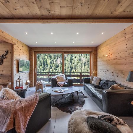 Chalet 1100 - Bo Immobilier Chatel - A Mi-Chemin Du Centre Et Du Linga - Jacuzzi Sauna Et Cheminee 외부 사진