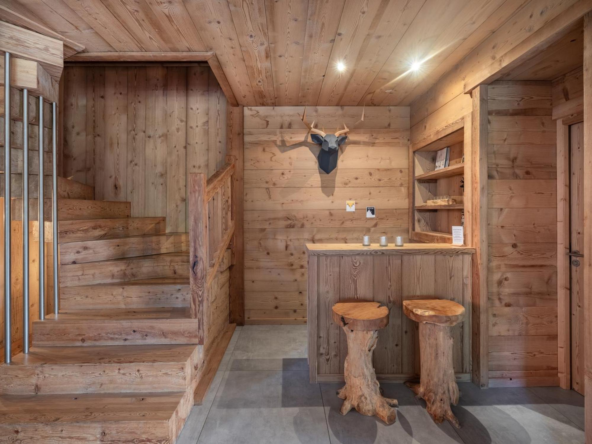 Chalet 1100 - Bo Immobilier Chatel - A Mi-Chemin Du Centre Et Du Linga - Jacuzzi Sauna Et Cheminee 외부 사진